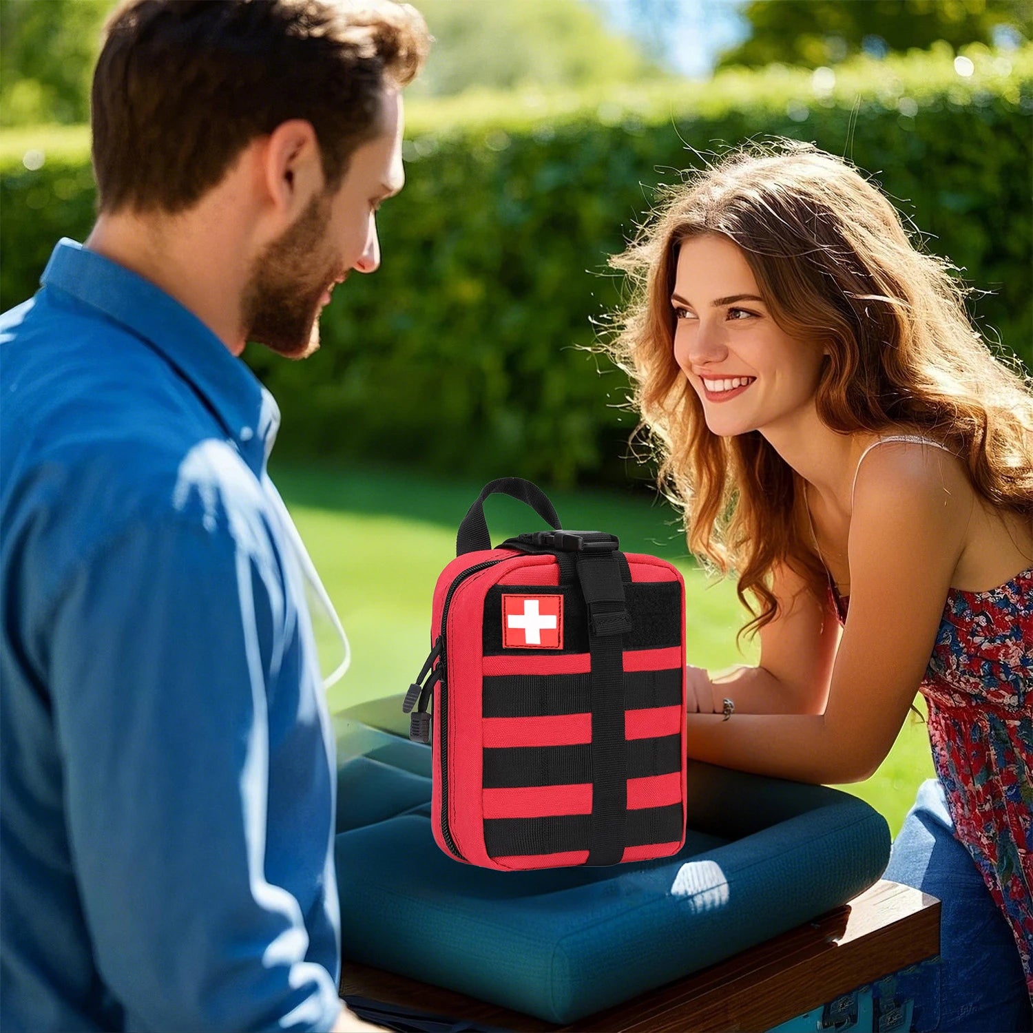 StayReady™ 379-Piece Emergency First Aid Kit – Portable Survival Bag for Home & Outdoor Use