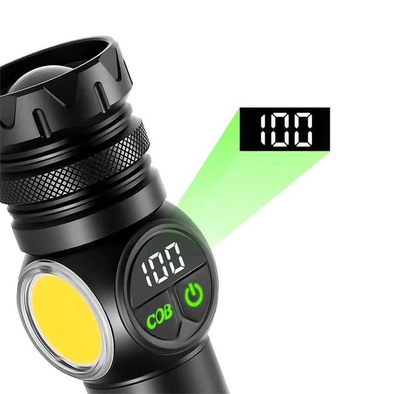 StayReady™ Rechargeable Tactical Flashlight – USB C, High Power & Zoom Focus